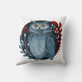 kerstduitse uil kussen (Achterkant)