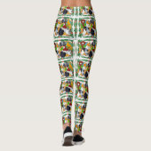 kerstduiven leggings (Achterkant)