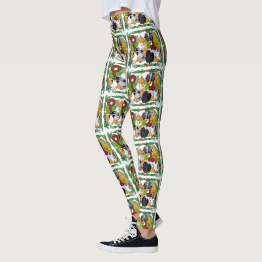 kerstduiven leggings (Links)