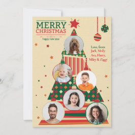 Kerstdumboom Ornament Kaart