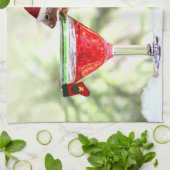 Kersteekhoorn bij Happy Hour Theedoek (Gevouwen)