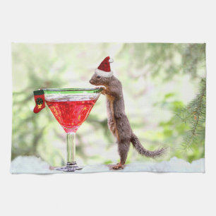 Kersteekhoorn bij Happy Hour Theedoek