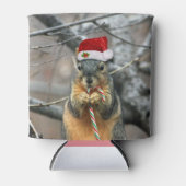 kersteekhoorn blikjeskoeler (Voorkant)