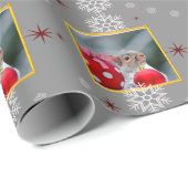 kersteekhoorn cadeaupapier (Rol Hoek)