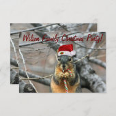 kersteekhoorn kaart (Voorkant / Achterkant)