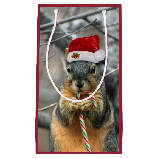 kersteekhoorn klein cadeauzakje (Voorkant)