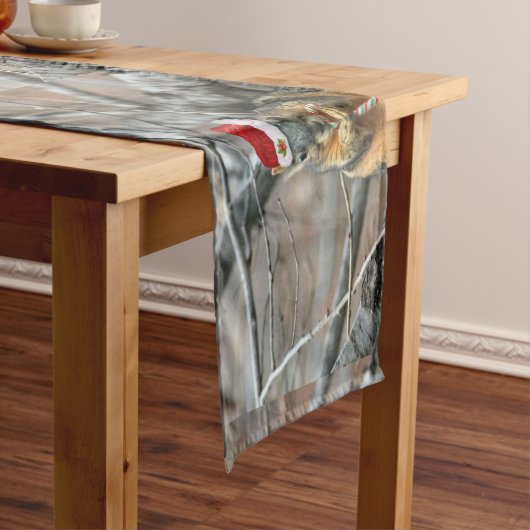 kersteekhoorn korte tafelloper (Voorbeeld)