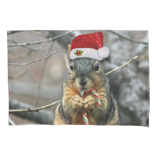 kersteekhoorn kussensloop (Voorkant)