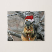 kersteekhoorn legpuzzel (Horizontaal)