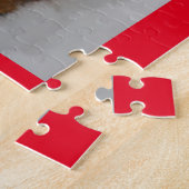 kersteekhoorn met kersthat legpuzzel (Zijkant)