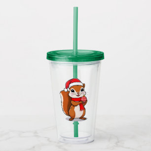 Kersteekhoorn Mignon Acryl Drinkbeker