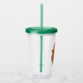Kersteekhoorn Mignon Acryl Drinkbeker (Rechts)