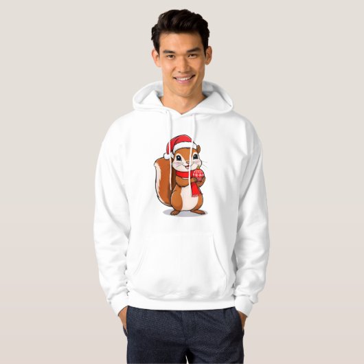 Kersteekhoorn Mignon Hoodie (Voorkant volledig)
