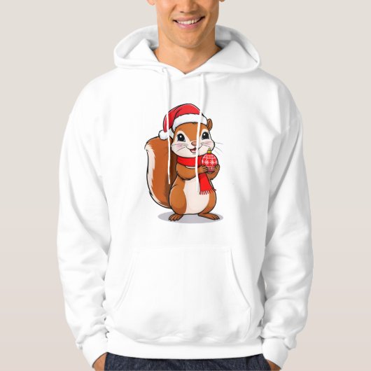 Kersteekhoorn Mignon Hoodie (Voorkant)