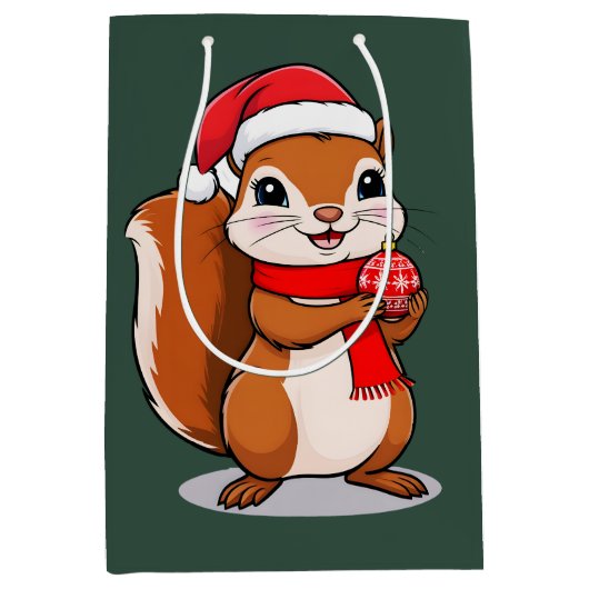 Kersteekhoorn Mignon Medium Cadeauzakje (Voorkant)