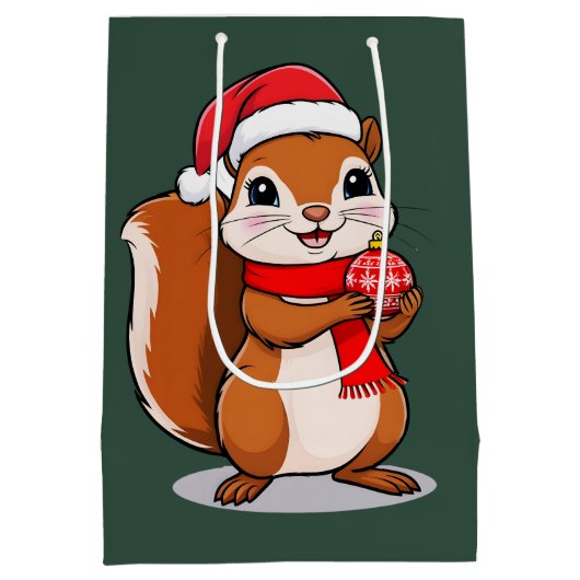 Kersteekhoorn Mignon Medium Cadeauzakje (Achterkant)