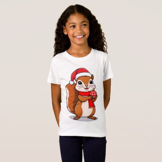 Kersteekhoorn Mignon T-shirt (Voorkant volledig)