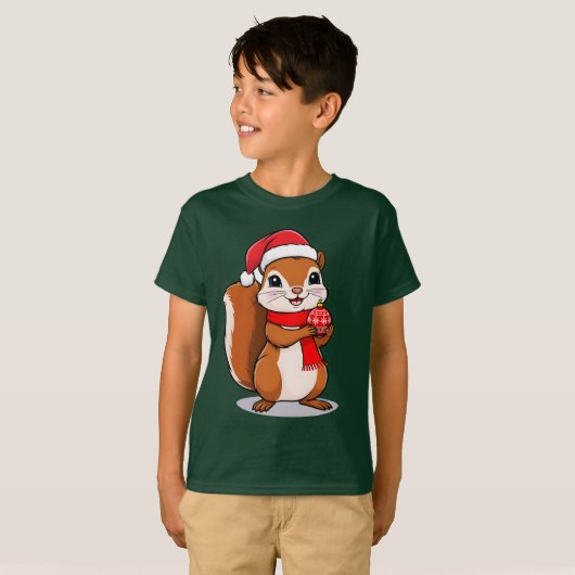 Kersteekhoorn Mignon T-shirt (Voorkant volledig)