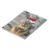 kersteekhoorn notitieblok (Linkerzijde)