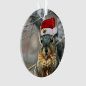 kersteekhoorn ornament (voorkant)