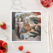 kersteekhoorn servet (Insitu)