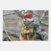 kersteekhoorn theedoek (Horizontaal)