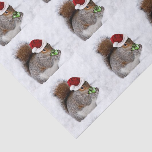 kersteekhoornpapier tissuepapier (Detail)