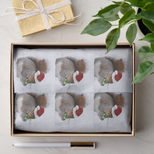 kersteekhoornpapier tissuepapier (Geschenk)