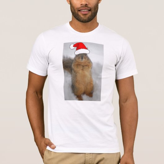kersteekhoorns t-shirt (Voorkant)