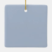 Kersteend in de sneeuw Kerstmis ornament (Achterkant)