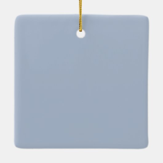 Kersteend in de sneeuw Kerstmis ornament (Achterkant)