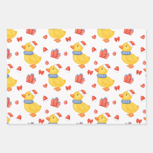 Kersteend, Ornamenten en Cadeaus Inpakpapier Vel (Voorkant)