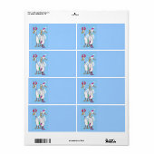 kersteenden etiket (Full Sheet)