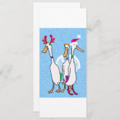 kersteenden feest kaart (Voorkant / Achterkant)