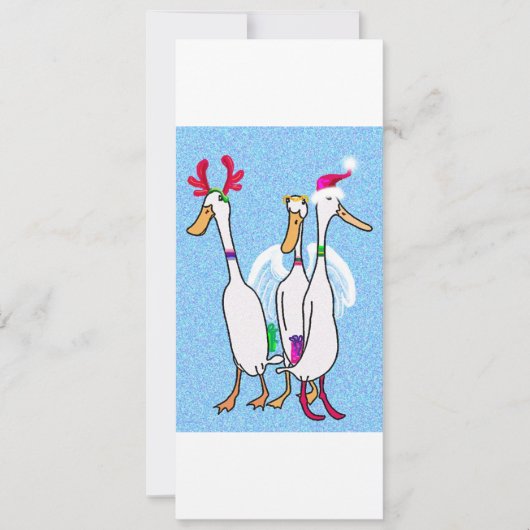 kersteenden feest kaart (Voorkant)