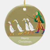 kersteenden keramisch ornament (Achterkant)