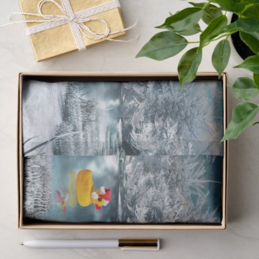 kersteenden tissuepapier (Geschenk)