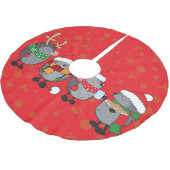 kerstegel kerstboom rok (Gekanteld)