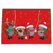 kerstegel large cadeautasje (Voorkant)