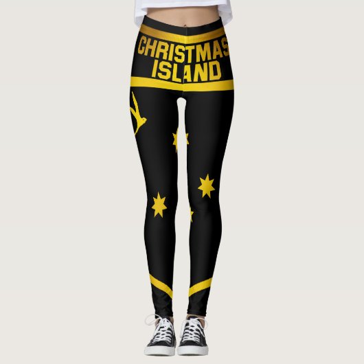 Kersteiland Emblem Leggings (Voorkant)