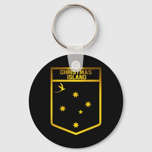 Kersteiland Emblem Sleutelhanger (Voorkant)