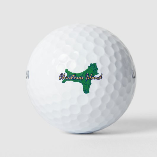 Kersteiland Golfballen (Voorkant)