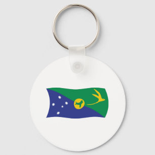Kersteiland Vlag Sleutelhanger