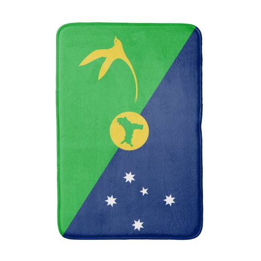 Kersteilandvlag Badmat (Voorkant Verticaal)