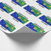 Kersteilandvlag Cadeaupapier (Hoek)