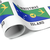 Kersteilandvlag Cadeaupapier (Rol Hoek)