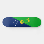 Kersteilandvlag Persoonlijk Skateboard (Horizontaal)