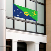 Kersteilandvlag Spandoek (Buitenkant Gebouw)