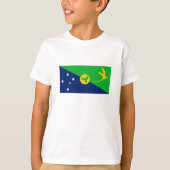 Kersteilandvlag T-shirt (Voorkant)
