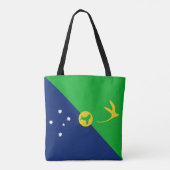 Kersteilandvlag Tote Bag (Achterkant)